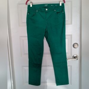 Crown & Ivy Teal Crop Pants